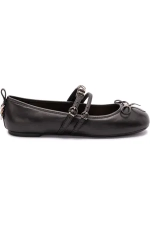 Pinko | Ballerine nere di pelle basse | female | | 36