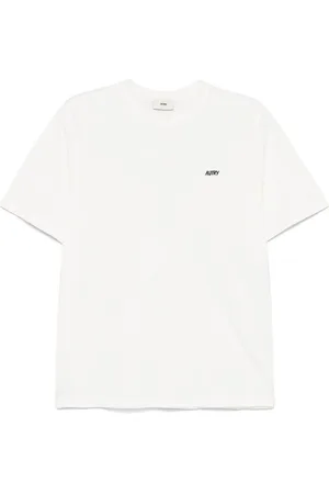 Autry | T-shirt in cotone con stampa logo nero | male | | L