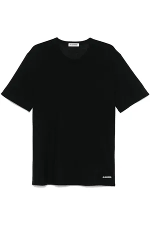 Jil Sander | T-shirt in cotone con logo piccolo bianco | male | | L