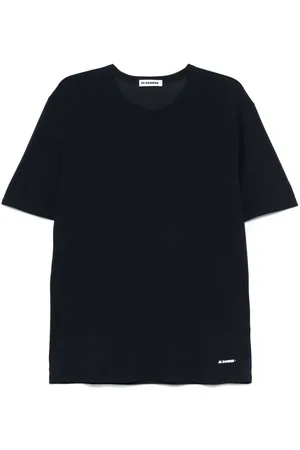Jil Sander | T-shirt in cotone con logo piccolo bianco | male | | L