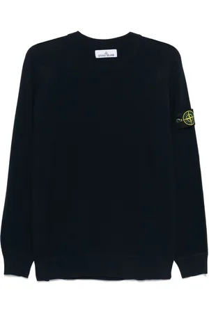Stone Island | Maglia girocollo in cotone con logo | male | | L