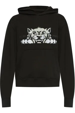 Kenzo | Felpa in cotone con cappuccio e tigre | male | | L