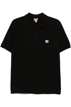 Kenzo | Polo in cotone con logo tigre ricamato | male | | L