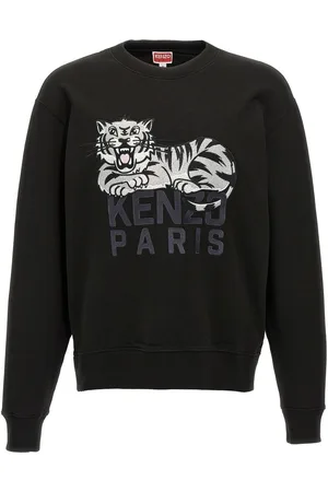 Kenzo | Felpa in cotone con tigre frontale | male | | L