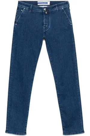 Jacob Cohen | Jeans lunghi in cotone stretch skinny | male | | 35