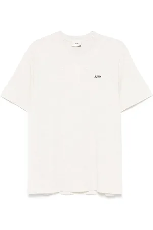 Autry | T-shirt in cotone con stampa logo nero | male | | L