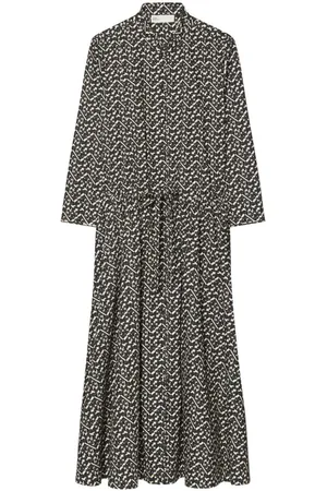 Tory Burch | Abito neroi con design geometico all-over | female | | 6
