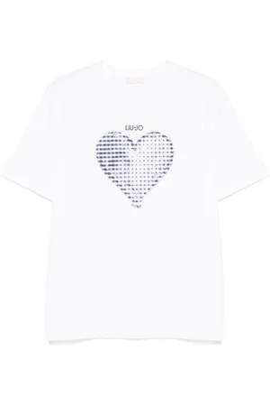 Liu Jo | T-shirt con stampa Cuore blu | female | | L