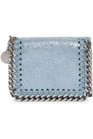 Stella McCartney | Portafoglio cielo con rifiniture argentate | female | | UNI