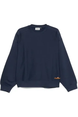 Carhartt | Felpa in cotone girocollo con ricamo logo | male | | S