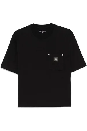 Carhartt | T-shirt corta in cotone con tasca e logo | female | | S