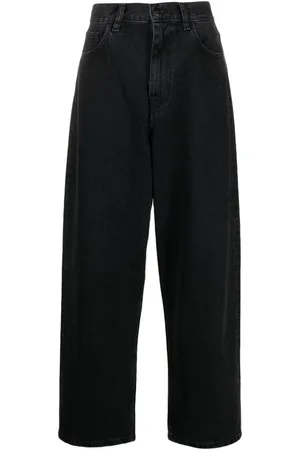 Carhartt | Jeans neri in cotone ampi | female | | M