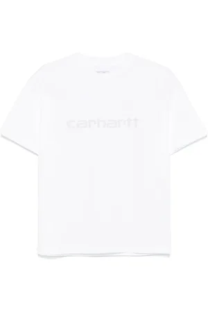 Carhartt | T-shirt bianca con logo con strass | female | | S