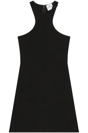 Courrèges | Abito corto con design geometrico | female | | 36