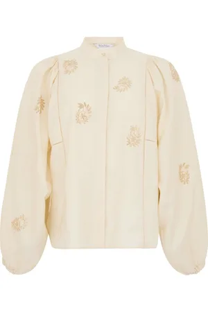 Max Mara | Camicia Caladio in cotone con strass | female | | 38