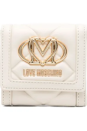 Moschino | Portafoglio trapuntato con logo | female | | UNI