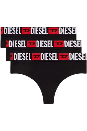 Diesel | Slip confezione da 3 in cotone con logo | female | | XS