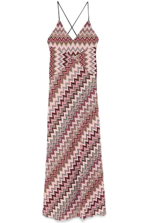 Missoni | Abito lungo rosso | female | | 42