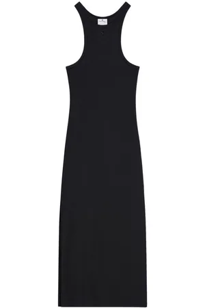 Courrèges | Abito midi Scuba anni 90 con logo ricamato | female | | M