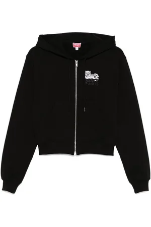 Kenzo | Felpa con cappuccio in cotone con logo | female | | L