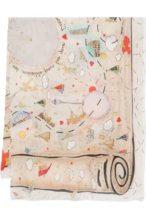 Faliero Sarti | Foulard Scrol con stampa all-over | female | | UNI