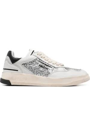Ghoud | Sneakers in pelle con dettagli glitter | female | | 36