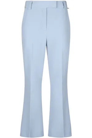 Liu Jo | Pantaloni svasati celesti con piega stirata | female | | 40