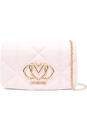 Moschino | Borsa a spalla piccola bianca trapuntata | female | | UNI