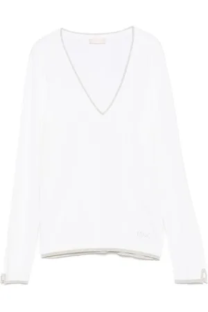 Liu Jo | Maglia bianca con scollo a V | female | | XL