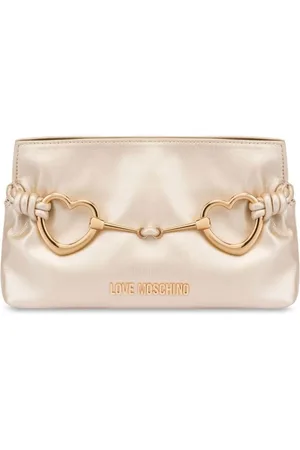 Moschino | Borsa a spalla in ecopelle con tracolla in catena | female | | UNI