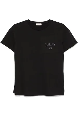 Liu Jo | T-shirt in cotone girocollo con logo | female | | L