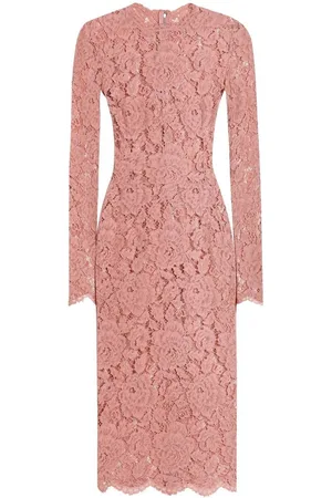 Dolce & Gabbana | Abito semitrasparente in pizzo | female | | 44