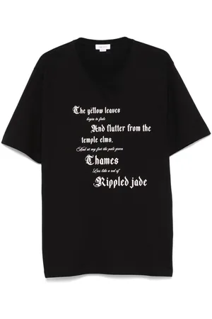 Alexander McQueen | T-shirt con slogan in cotone | male | | L