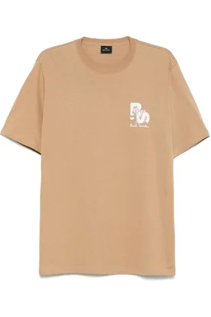 Paul Smith | T-shirt in cotone con stampa logo bianco | male | | L