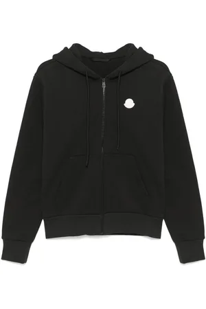Moncler | Felpa in cotone con cappuccio e logo | male | | L