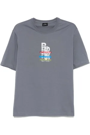 Paul Smith | T-shirt grigia con stampa frontale | male | | M
