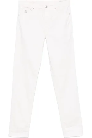 Brunello Cucinelli | Pantaloni dritti in cotone | male | | 46