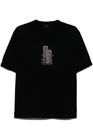 Paul Smith | T-shirt nera con stampa frontale | male | | M