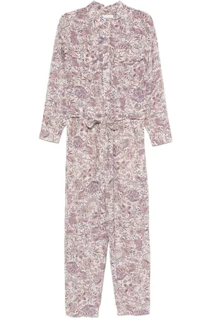 Marant Etoile | Tuta lunga Ziya con stampa paisley | female | | 38