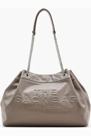 Marc Jacobs | Borsa The Large Chain Sack in pelle grigia | female | | UNI