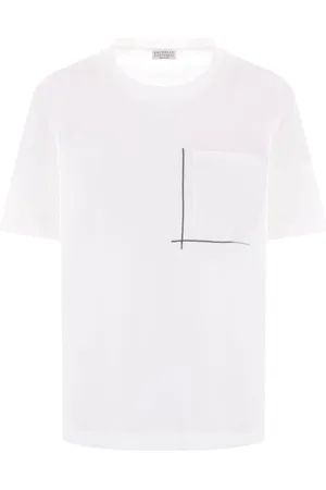 Brunello Cucinelli | T-shirt a maniche corte in cotone | female | | L