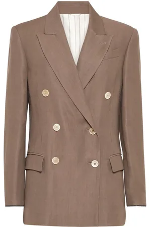 Brunello Cucinelli | Blazer doppiopetto | female | | 40