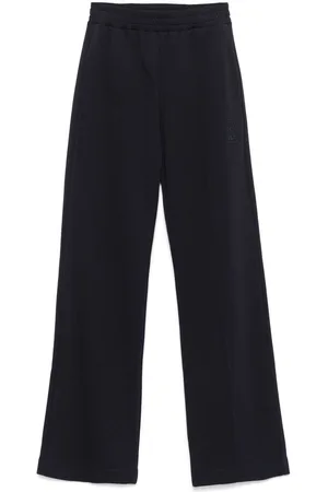 Dondup | Pantaloni ampi in cotone nero | female | | M