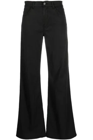 Dondup | Jeans Amber svasati larghi neri | female | | 25