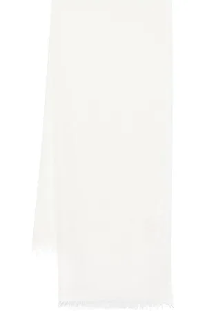 Faliero Sarti | Sciarpa Dianetta in cashmere e seta bianca | female | | UNI