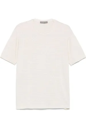 Daniele Fiesoli | T-shirt in lino écru | male | | L