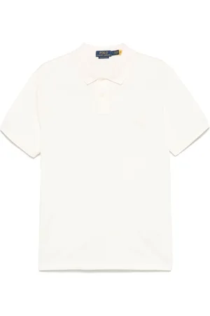 Ralph Lauren | Polo in cotone avorio con logo | male | | M