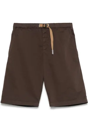 White Sand | Shorts in cotone con cintura beige | male | | 46