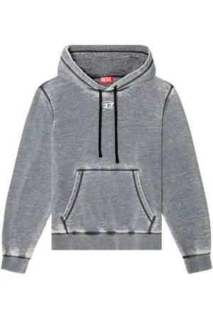 Diesel | Felpa con cappuccio S-Ginn grigia | male | | L