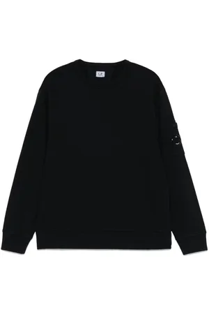 C.P. Company | Felpa girocollo con tasca e logo | male | | L